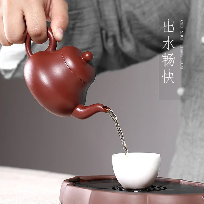 Чайник Yixing фиолетовый глиняный горшок грязевая Dahongpao ручной чайник заварочный с
