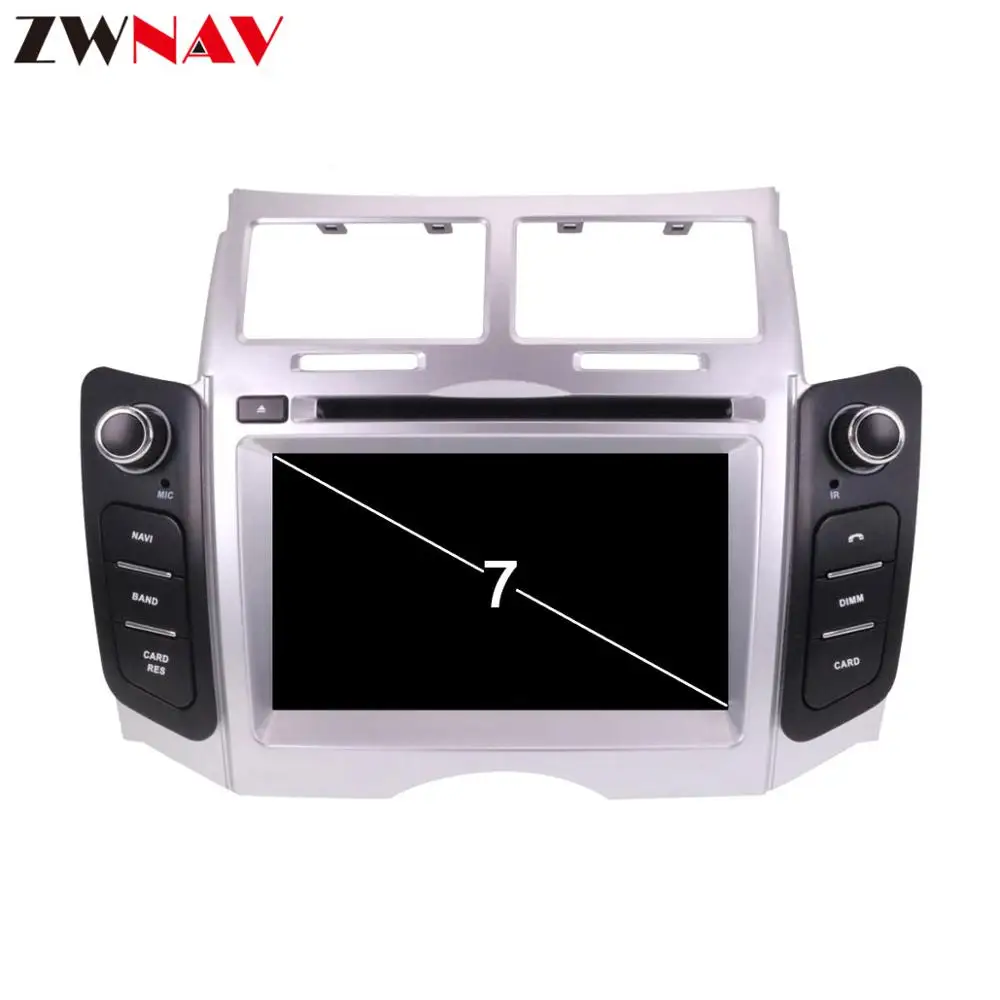 Discount Android 9.1 Car DVD Stereo Multimedia player For TOYOTA YARIS 2005-2011 Auto stereo Radio GPS Navigation Video Audio head unit 3