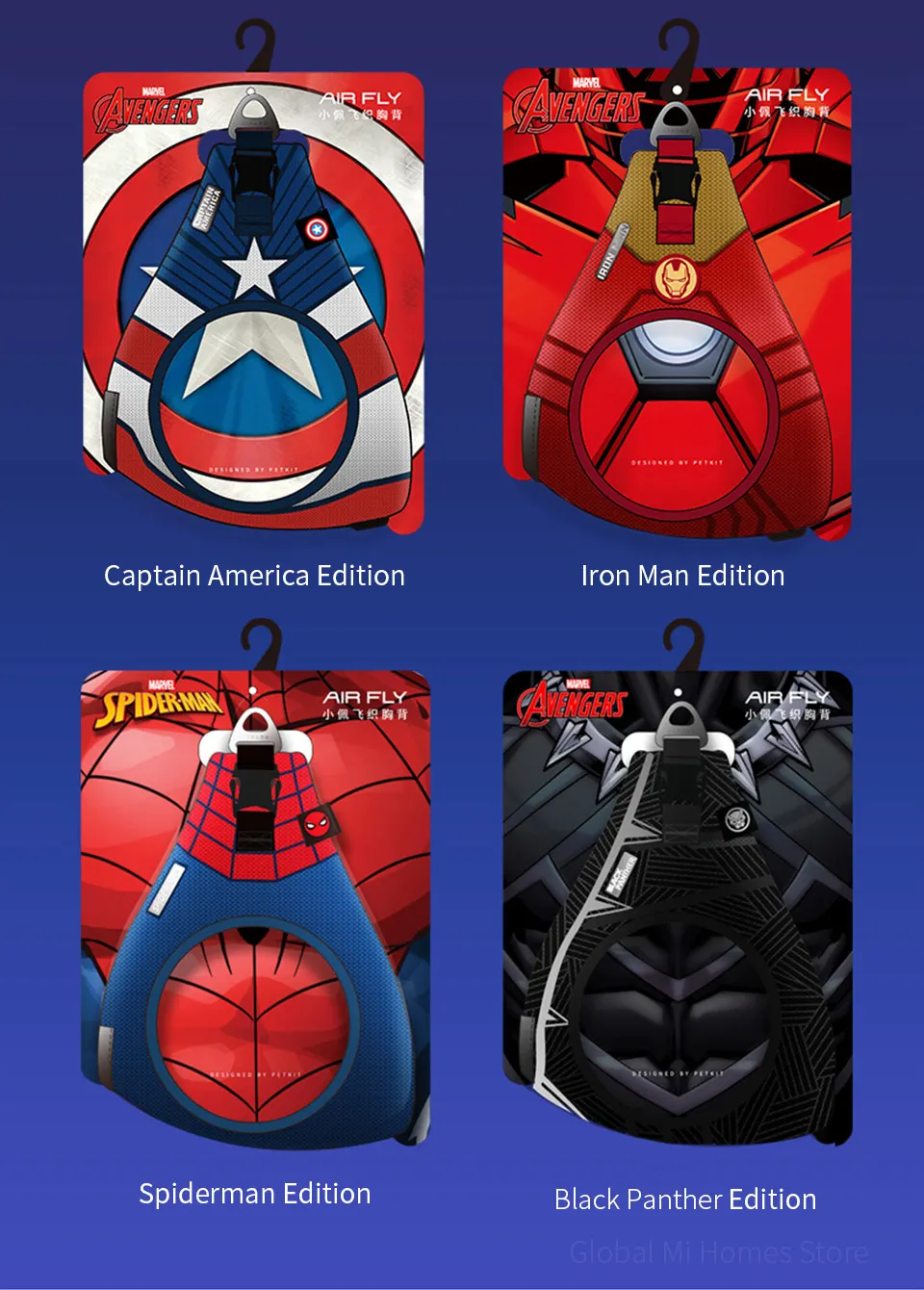 Xiaomi Youpin Marvel XIAOPEI PETKIT вразлёт, плетение шлейка для животных, поводок для собак