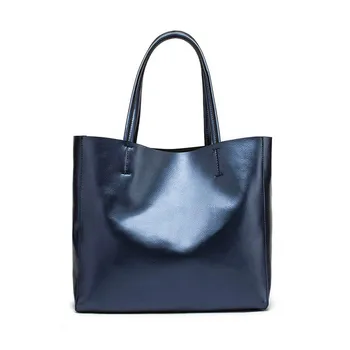 

Hot Fashion Popular European American Women's New Soft Leather Large-Capacity Cowhide Shoulder Bag Casual Breathable Exquisite
