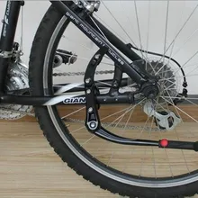 Регулируемый фиксатор для ног для горного велосипеда, парковочная стойка для велосипеда, боковая часть из алюминиевого сплава, Одна опора для велосипеда