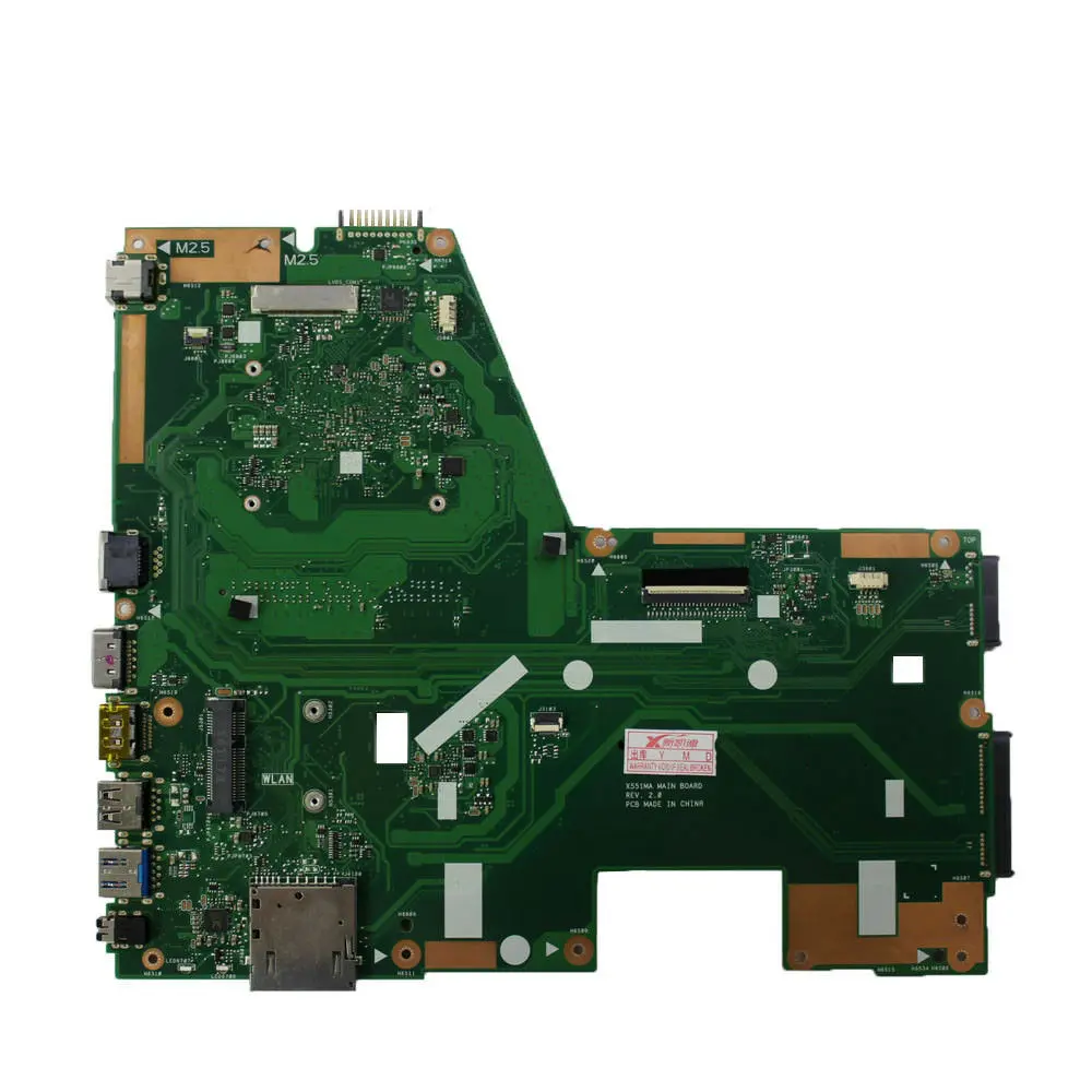 X551MA Motherboard For ASUS X551M X551CA D550MA D551MA F551MA X551MAV Main Board
X551MA Motherboard For ASUS X551M X551CA D550MA D551MA F551MA X551MAV Main Board