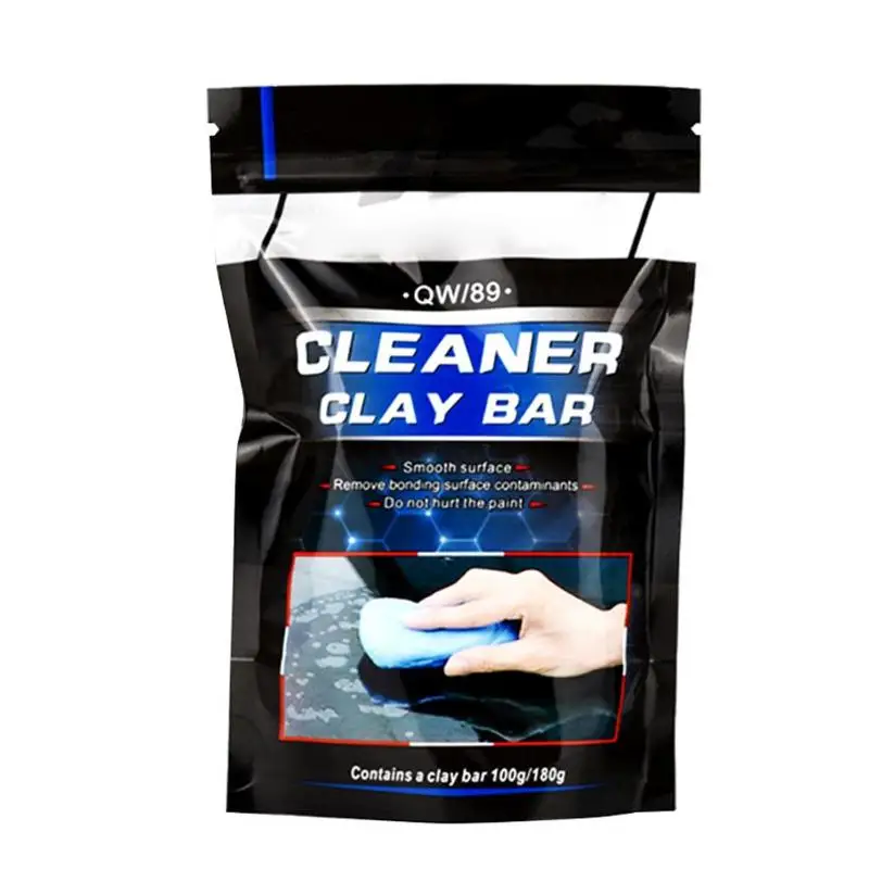 1pc/2pcs100gCarWashMudCleanClayAutoVehicleDetailingCareDeepCleaningToolsTruckCarWashSurfaceCleanClay|Губки тряпки и щетки| |