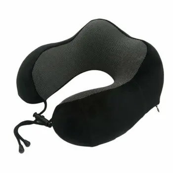 

Curve Slow Rebound Memory Cotton Skin-friendly Breathable Memory Cotton U-shaped Pillow U-shaped Aircraft Travel Neck Pillow