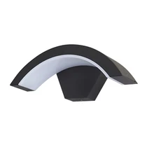 Крытый Открытый коридор Водонепроницаемый светодиодный алюминиевый современный сад крыльцо настенный светильник гостиная отель кривая лампа украшение дома