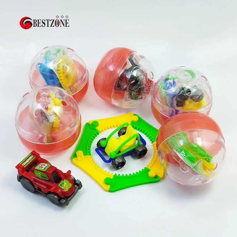 

10/50Pcs D48*52MM1.9*2Inch Plastic PP PS Capsule Toys Surprise Balls With Different Assembled Toys Kids Gift For Vending Machine