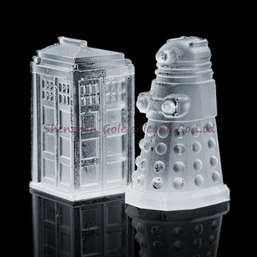 1 шт Doctor who Ice Cube Doctor who Tardis Ice Cube Companion силиконовая для кубиков льда лоток