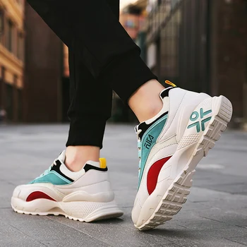 

New Mesh Men Sneakers Casual Shoes Lac-up Men Shoes Lightweight Comfortable Breathable Walking Sneakers Zapatillas Hombre