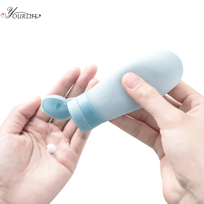 OYOURLIFE 45ml Nordic Silicone Soap Dispenser Bottle Bag Portable Travel Shower Gel Shampoo Hand Sanitizer Packaging Bottle OYOURLIFE 45ml Nordic Silicone Soap Dispenser Bottle Bag Portable Travel Shower Gel Shampoo Hand Sanitizer Packaging Bottle