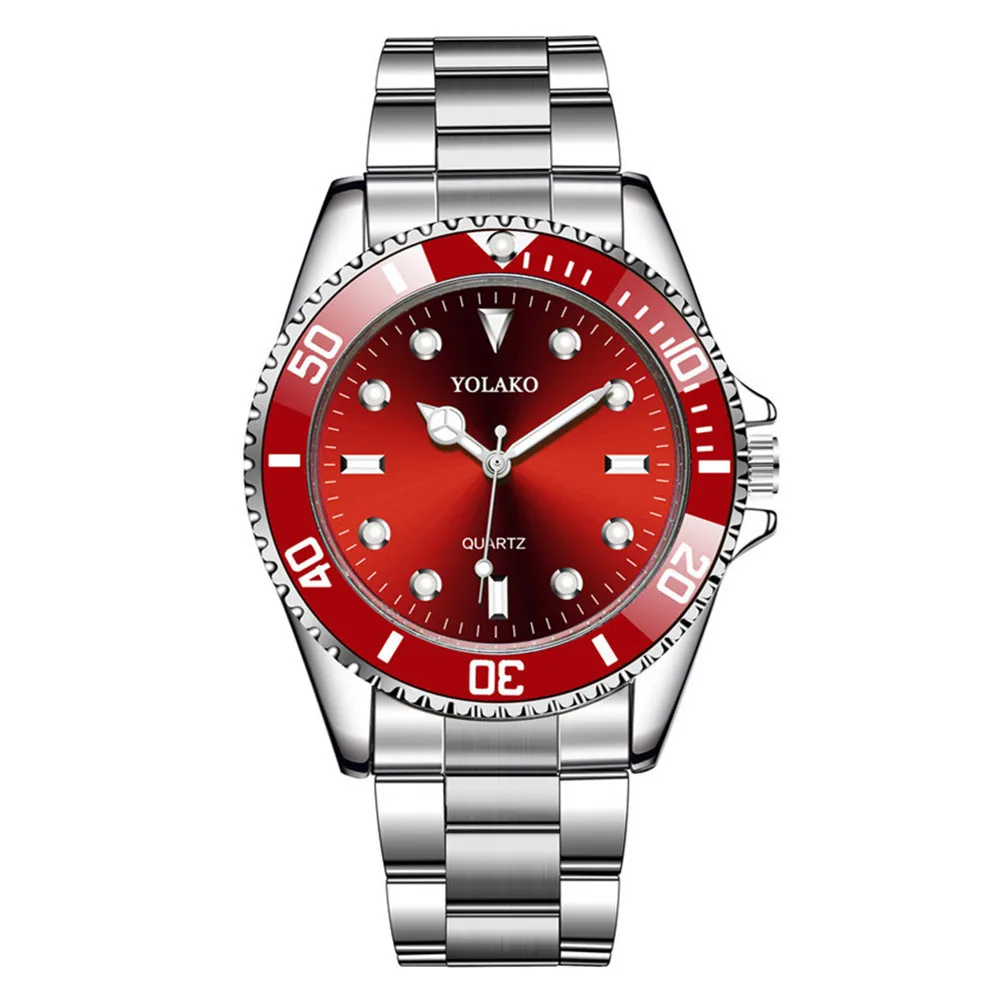 Мужские роскошные часы, брендовые, Rolexable, водонепроницаемые, модные, простые, аналоговые, кварцевые наручные часы, браслет из нержавеющей стали, часы Relogio
