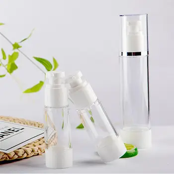 

5pcs Pump Bottles 100ml Portable Refillable Push Type Shampoo Sub Bottles Liquid Bottles Lotion Dispenser for Travel Outdoor