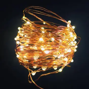 

2 pcs/ Lot Wedding Party USB 8 Function Holiday String Light 10M Twinkle 100 LED String Lights