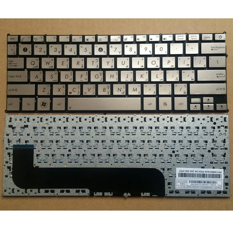 

AR arabic FOR Asus UX21 UX21A UX21E UX21L laptop Keyboard