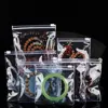 10PCS/LOT Small Plastic Zip Lock Bag Thick Clear Zipper Jewelry Packaging Bag Mini Zip Lock Storage Bags 9x13cm 10x10cm 11x11cm 1