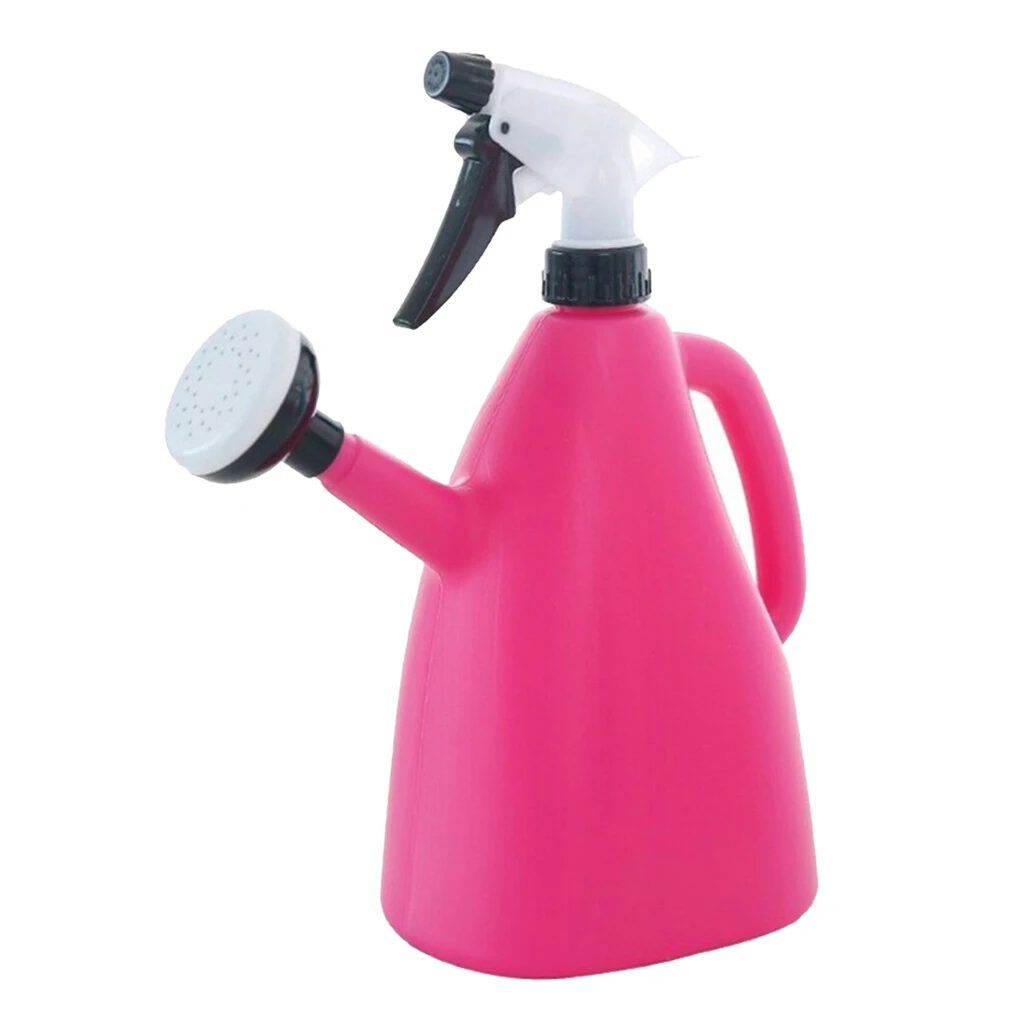 Plastic 1000ml Garden Watering Can Spray Bottle Multifunction Plant Watering Kettle Hand Pressure Watering Can