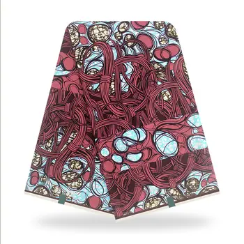 

Sewing DIY Fabric 100% Cotton Dresses Material 2020 Nigerian Ankara wax African tissus Real wax Wax 6yard/lot