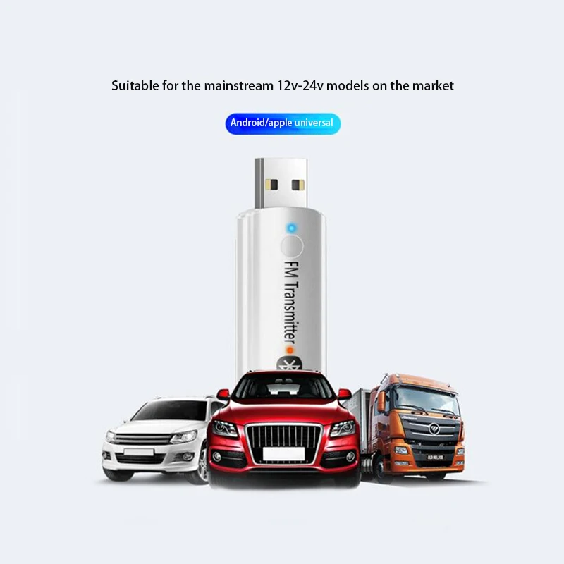 Портативный мини беспроводной приемник Bluetooth 5,0 USB передатчик приемник адаптер 3,5 мм AUX светодиодный индикатор кнопка переключатель Plug& Play