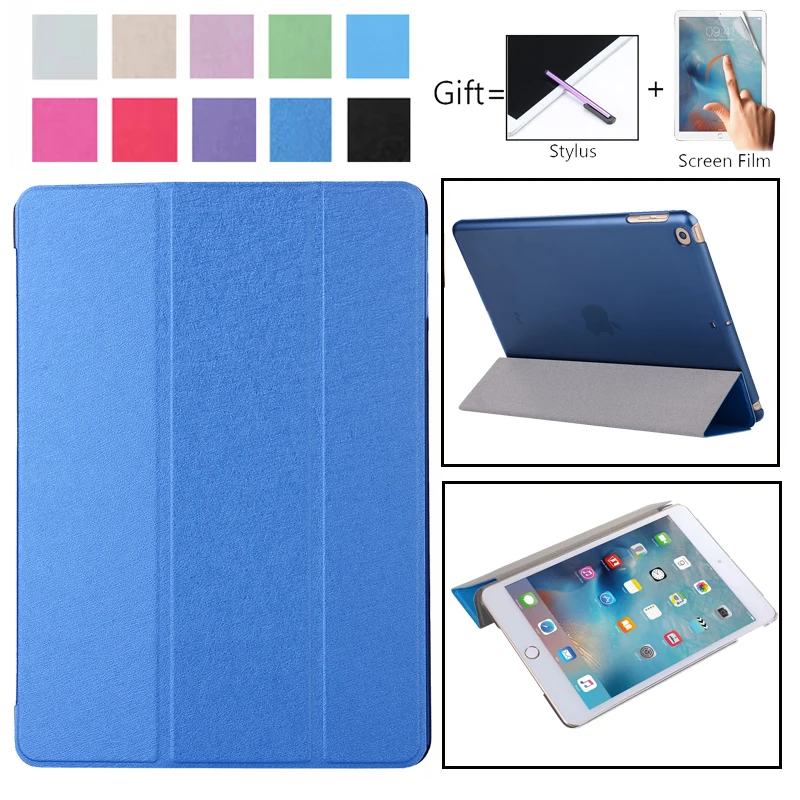 Умный Магнитный чехол для IPad 7 поколения Жесткий Чехол из поликарбоната +