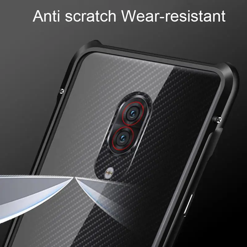 Ceny Luksusowa obudowa z adsorpcją magnetyczną dla Lenovo Z5 Pro pokrywa szkło hartowane metalowy zderzak odporny na wstrząsy etui na Lenovo Z5 Pro GT okładka