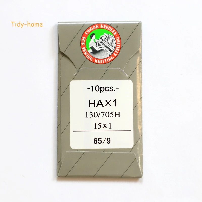 65-9 HAX1 серия ORGAN бытовая швейная машина иглы универсальные Швейные иглы для Singer Brother Размер 65/9, 75/11, 90/14, 100/16 - Цвет: 65-9