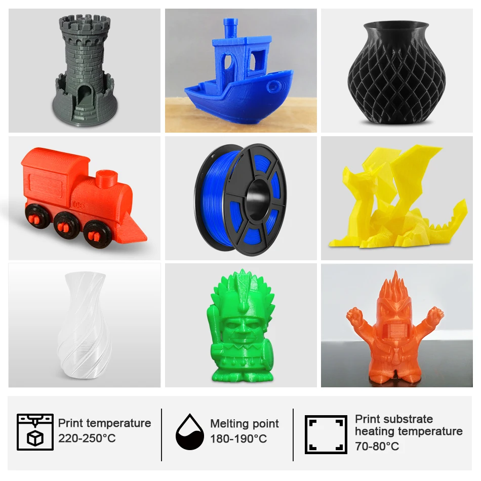 PETG синий нити допуск +/ 0 02 мм 1 кг 2.2lbs 3D принтеры s катушки 75 Новый поддерживаем