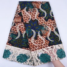 Новая Венди гипюровая кружевная ткань с вышивкой высокого качества восковая кружевная ткань со шнуром африканская восковая кружевная ткань для платья A1295