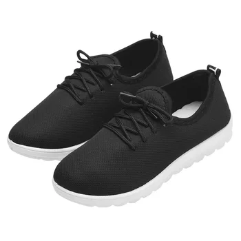 

Lace-up Breathable Runner Sports Sneakers 2019 Women's Leisure Breathable Mesh Outdoor Fitness Running Increased Sneakers Shoes