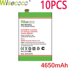 WISECOCO 10 шт. 4650 мА/ч, C11P1424 Батарея для Asus Zenfone 2 Zenfone2 ZE551ML ZE550ML 5,5 дюймов Z00AD Z00ADB Z00A Z008D чехол для телефона