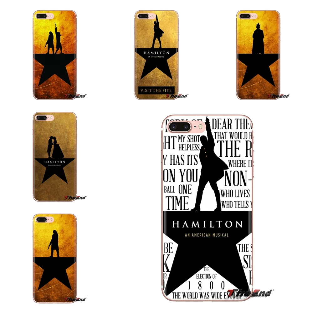 Для samsung Galaxy S2 S3 S4 S5 MINI S6 S7 edge S8 S9 Plus Note 2 3 4 5 8 Coque Fundas Pretty Broadway Cast Hamilton чехлы для