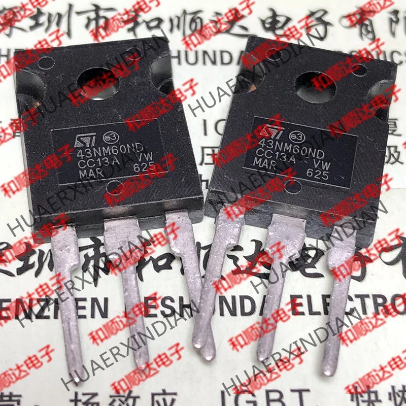 10 шт./лот и STW43NM60ND 43NM60ND-247 600V 35A