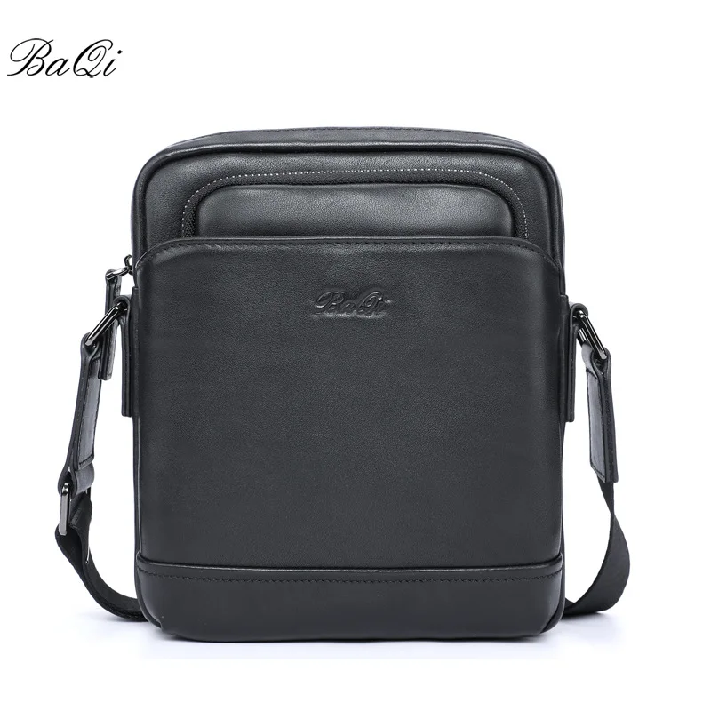 

MEN'S Leather Single-shoulder Bag Men's Bag Trend Shoulder Bag Large Capacity Youth Cowhide Business Verticle Small Backpack