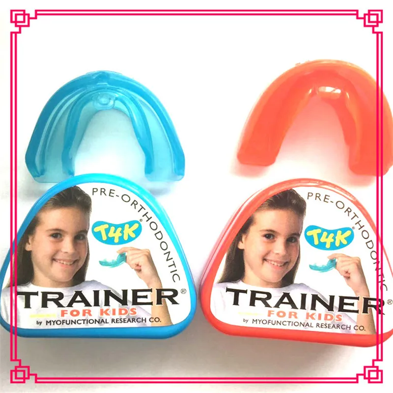 Оригинальный тренировочный аппарат Myobrace T4K phase II красное устройство для