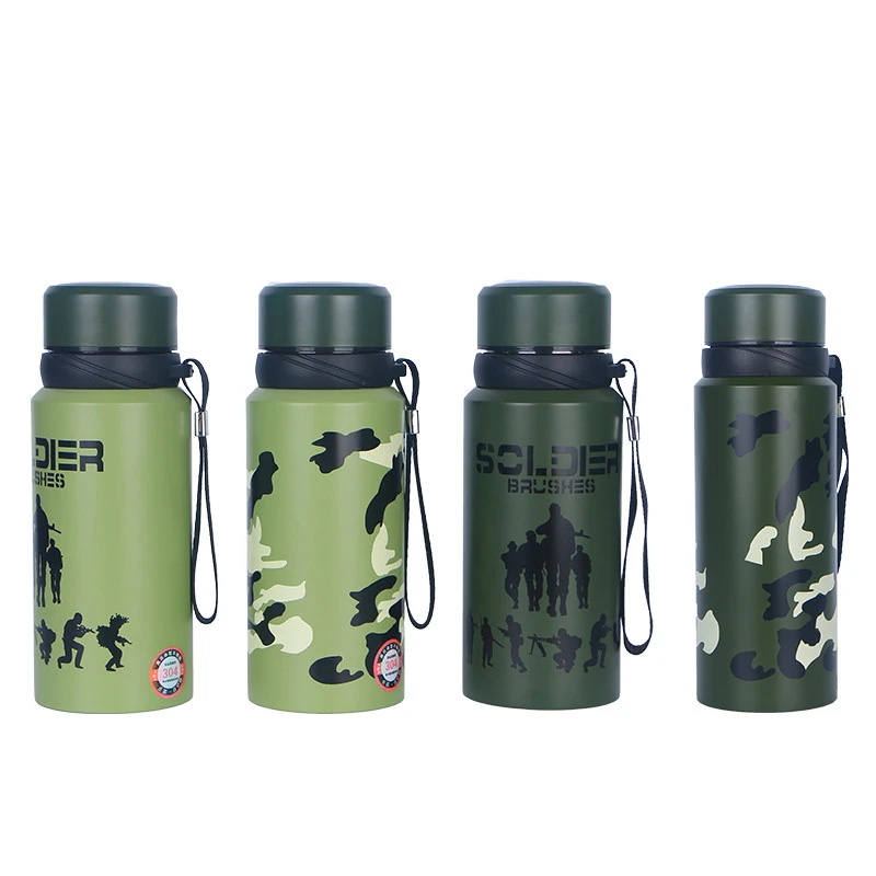 camo thermos