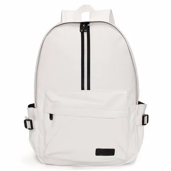 

2019 New Fashion PU Leather Women Backpack Teenager School Bag Unisex Packbag Female Bagpack Casual Vintage Travel Mochila