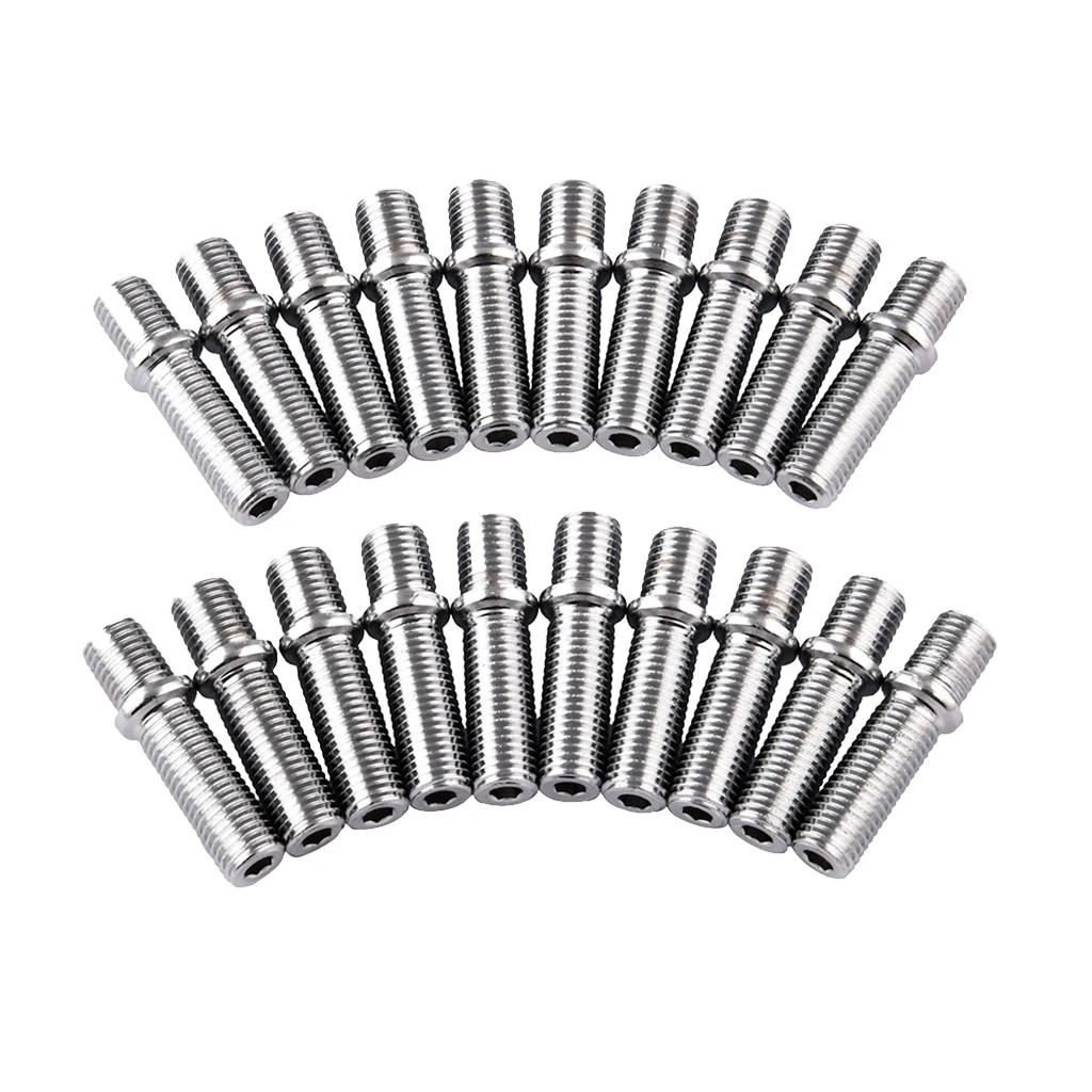 20x M12*1.5 To M12*1.5 50MM Long Wheel Stud  For German Cars