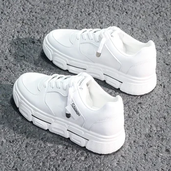

Spring of 2020 the new model of han edition white shoe for women's shoes joker female students torre movement leisure shoes snea