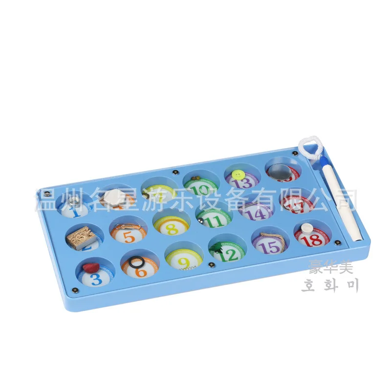 

Kindergarten Science Experiment Educational Tabletop Toys Magnetic Discovery Board Magnetic Exploration Teaching Aids