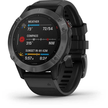 

Smart watch Garmin Fenix 6x sapphire, 51mm, 1.4 ", Black/Black, (010-02157-11)