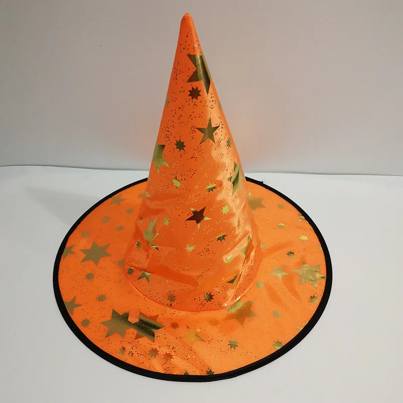 Шляпы ведьмы маскарадные ленты Шляпа Волшебника вечерние шапки косплей костюм аксессуары Хэллоуин Вечеринка нарядное платье Декор