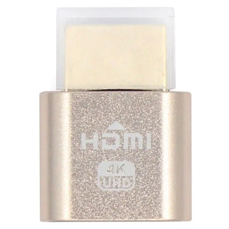 VGA адаптер виртуального дисплея HDMI DDC EDID пустышка без головы призрак эмулятор