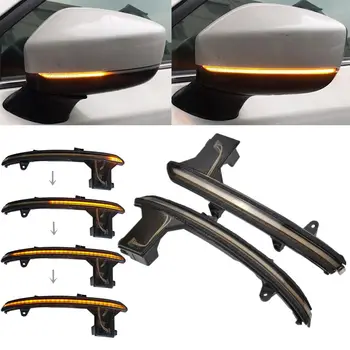 

For Mazda CX-5 CX5 KF 2017 2018 CX-8 CX-9 CX9 Dynamic Turn Signal LED Side Rearview Mirror Indicator Sequential Blinker Light