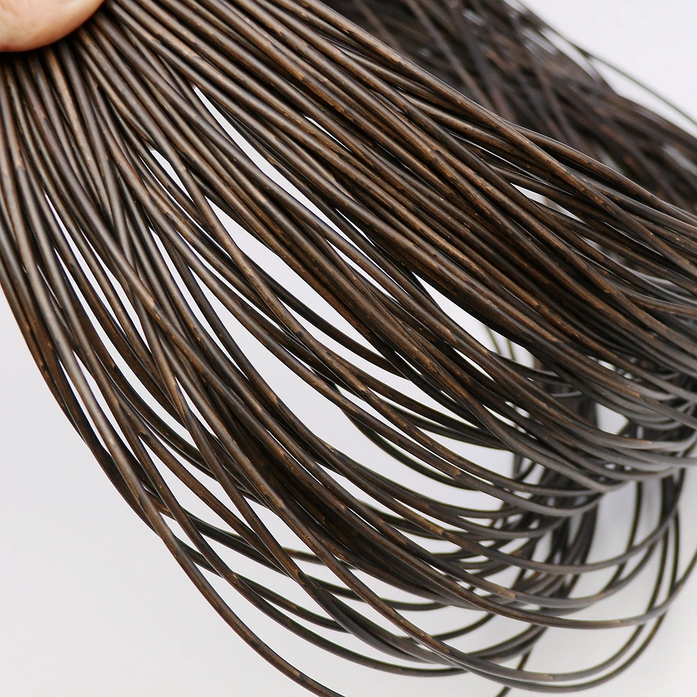 

3MM 500G Round Furniture PE Rattan Plastic Synthetic Rattan Weaving Raw Material