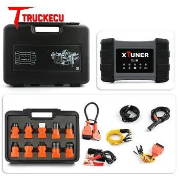 Price XTUNER T1 Heavy Duty Trucks Auto Intelligent Diagnostic Tool Support WIFI ABS Airbag DPF OBD2 Scanner For Trucks Diesel OBD Diag
