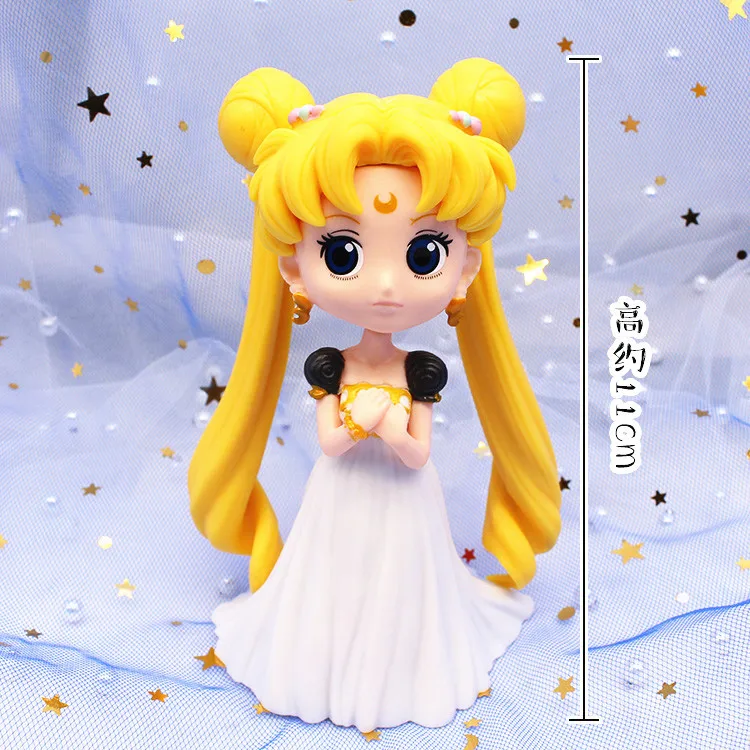 Cute Pretty Girl Warrior Cake Decorations And Ornaments Birthday Cake Usagi Little Princess Bakery Decoration Garage Kit
