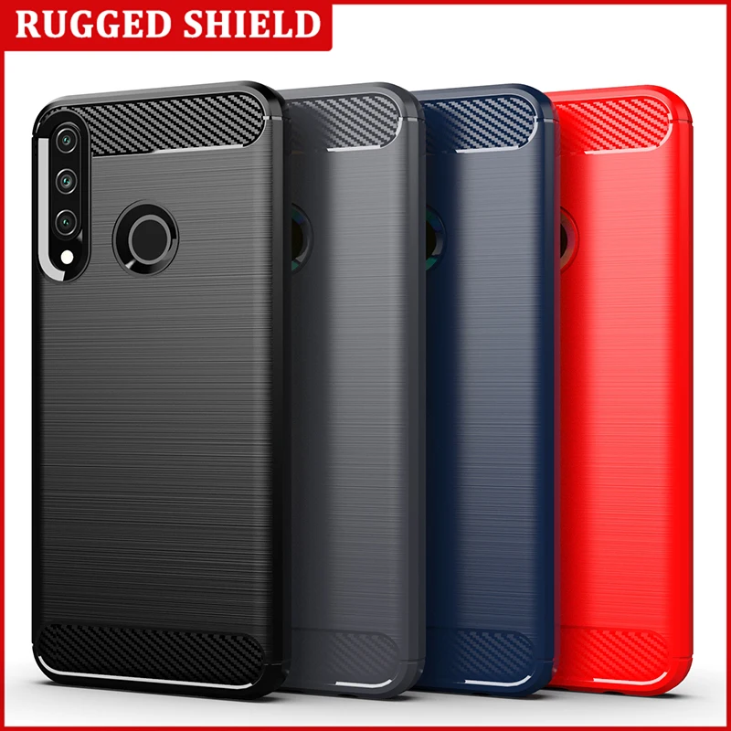 Чехол из углеродного волокна для Huawei Y5p Y6s Y9s Y6p Y7p Y5 Y6 Y7 Y9 Prime Pro 2019 Enjoy 10 Plus 10S 9S 9e Mate 20