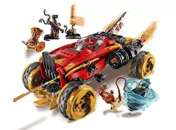 

Ninja Series Kai Smith Desert Terrain Exploration Vehicle LepinING Compatible Ninjagoing 70675 Building Blocks Toys for Kids