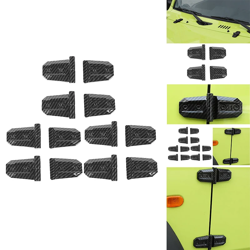 Car Door Hinge Cover for Suzuki Jimny 2019 2020 Engine Hood Hinge