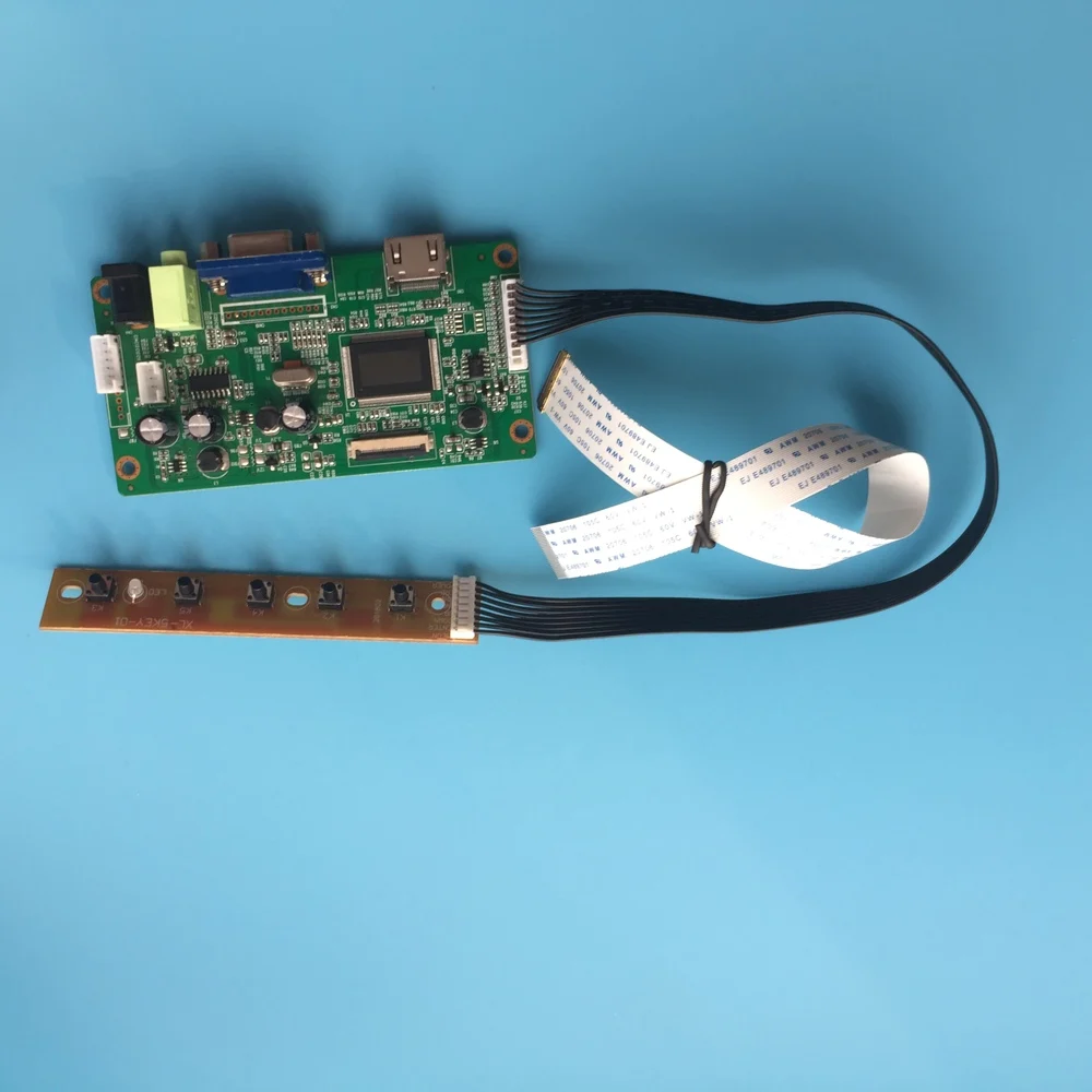 Для LP156WHB-TPL1 комплект VGA плата контроллера драйвер lcd EDP 1366X768 DIY 30Pin экран дисплей монитор 15,6"