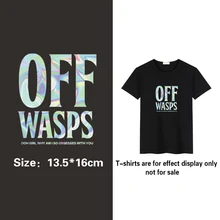 

Men's creative letter T-shirt printing iron DIY heat transfer patch T-shirt heat transfer sticker decorative printing