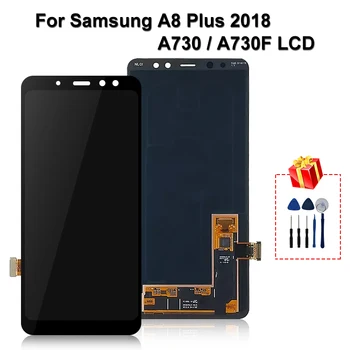 

Original For Samsung Galaxy A8 Plus 2018 A730 A730F LCD Display Touch Screen Replacement Parts For Samsung SM-A730H For A730 LCD